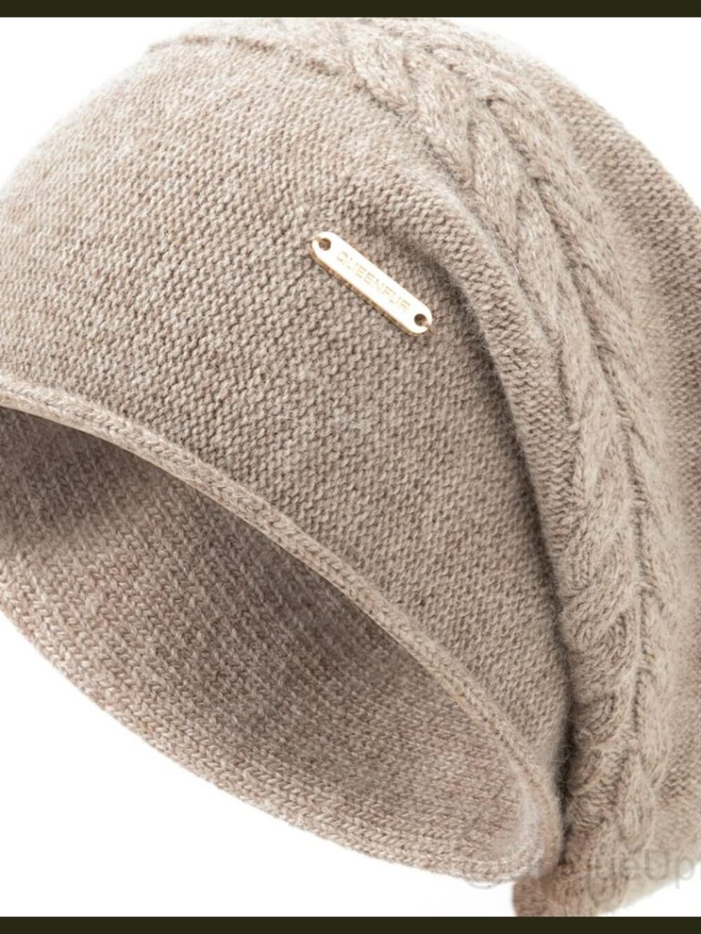 Slouchy Knit Beanie Hat Women Soft Warm Winter Ski Cap Acrylic Viscose Angora
